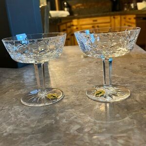 Waterford Crystal champagne saucer
